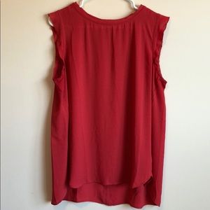 Loft Sleeveless Blouse Sz L
